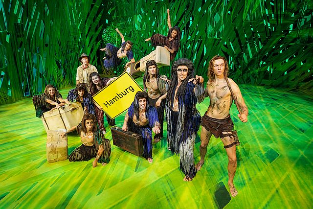 840 Tonnen TARZAN® Dschungel ziehen nach Hamburg