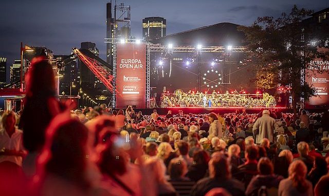 Das Europa Open Air an der Weseler Werft in Frankfurt