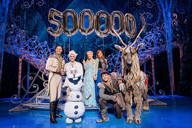 Über 500.000 verkauften Tickets bei »Disneys DIE EISKÖNIGIN«