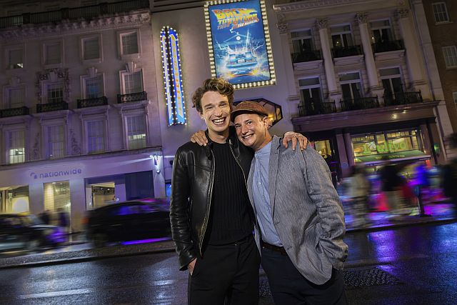 Raphael Groß und Jan Kersjes werden Marty McFly und Doc Brown