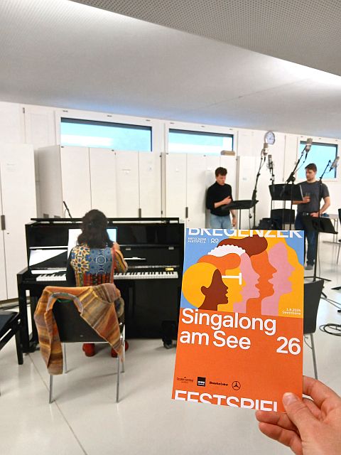 Übungs-Audios für den Bregenzer »Singalong am See« ab sofort online verfügbar