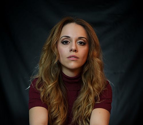 Kristin Backes als »Evita« bei den SchlossfestspielenZwingenberg