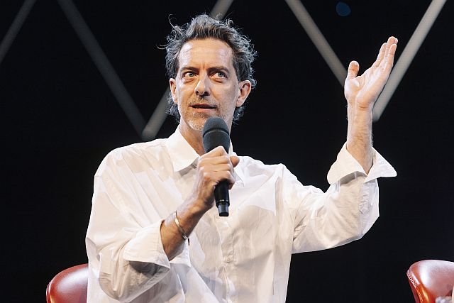 Bregenz, Festspiele, Werkstattgespraech, Oper, „Die Ausflüge des Herrn Brouček“ von Leoš Janáček, Festspielintendantin Lilli Paasikivi, Regisseur Yuval Sharon